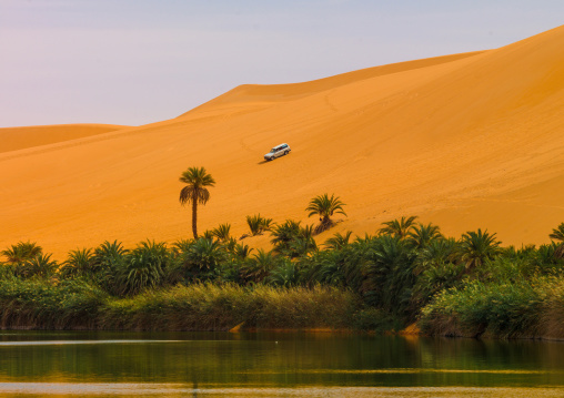 Ubari lakes, Fezzan, Umm al-Maa, Libya