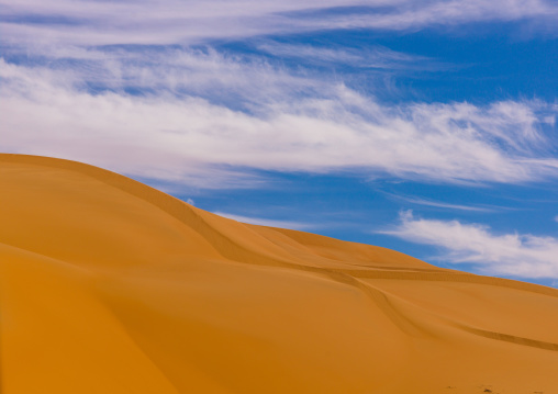 Dunes in ubari desert, Fezzan, Umm al-Maa, Libya