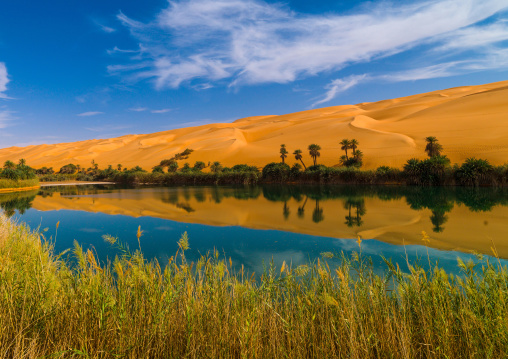 Ubari lakes, Fezzan, Umm al-Maa, Libya