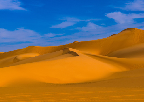 Dunes in ubari desert, Fezzan, Umm al-Maa, Libya