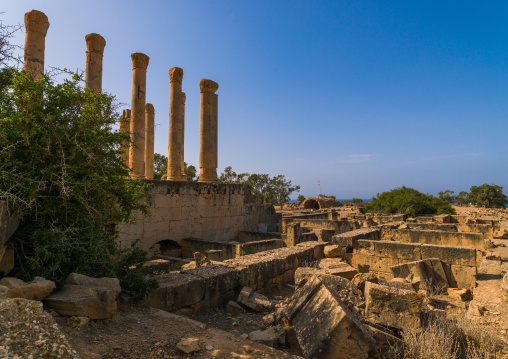 Villa of columns, Cyrenaica, Ptolemais, Libya