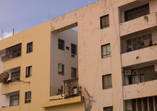 Italian colonial building, Cyrenaica, Benghazi, Libya