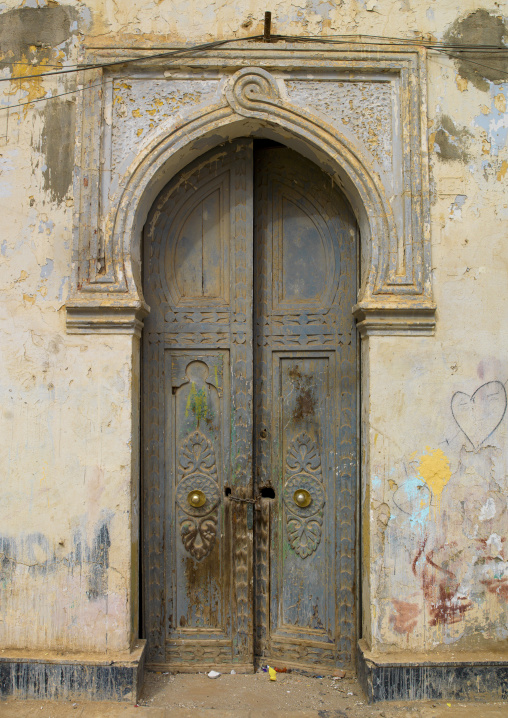 The old italian-built town hall in freedom square, Cyrenaica, Benghazi, Libya