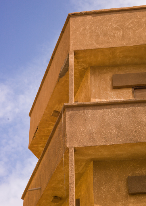 Italian colonial building, Cyrenaica, Benghazi, Libya