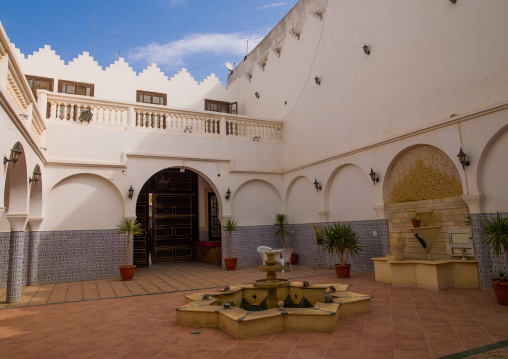 Atrium in an old house, Cyrenaica, Benghazi, Libya