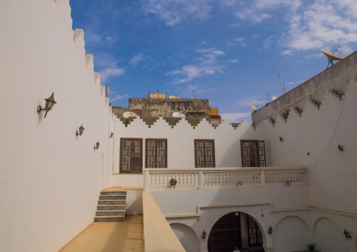 Italian colonial building, Cyrenaica, Benghazi, Libya