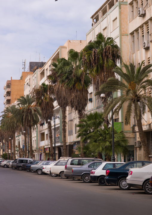 Italian colonial building, Cyrenaica, Benghazi, Libya