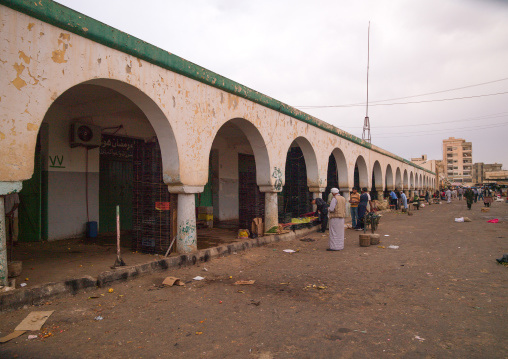 Alley in the market, Cyrenaica, Benghazi, Libya