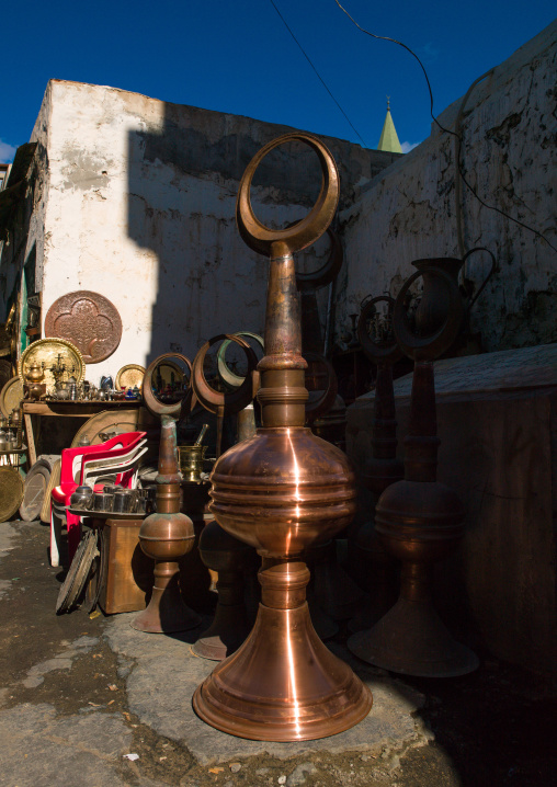 Religious stuff for sale in the market, Tripolitania, Tripoli, Libya