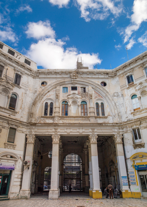 Building from the italian settlement, Tripolitania, Tripoli, Libya