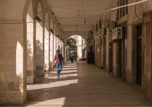 Arcades from the italian settlement, Tripolitania, Tripoli, Libya