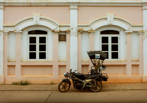 Old french colonial building, Pakse, Laos