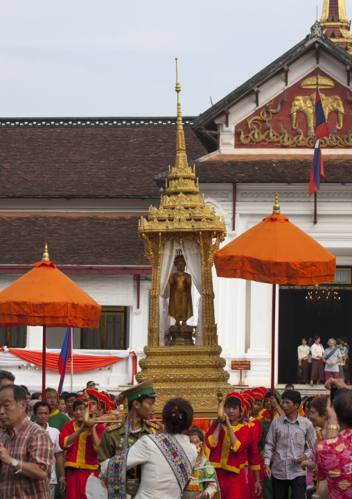 Pii mai lao new year celebration, Luang prabang, Laos