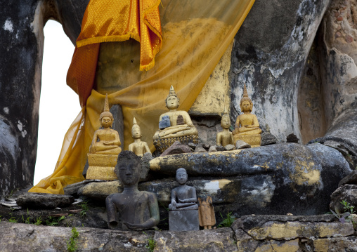 Wat phia ruins, Phonsavan, Laos