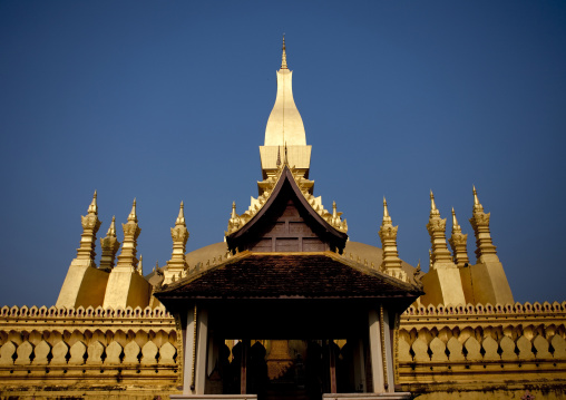 Stupa that luang, Vientiane, Laos