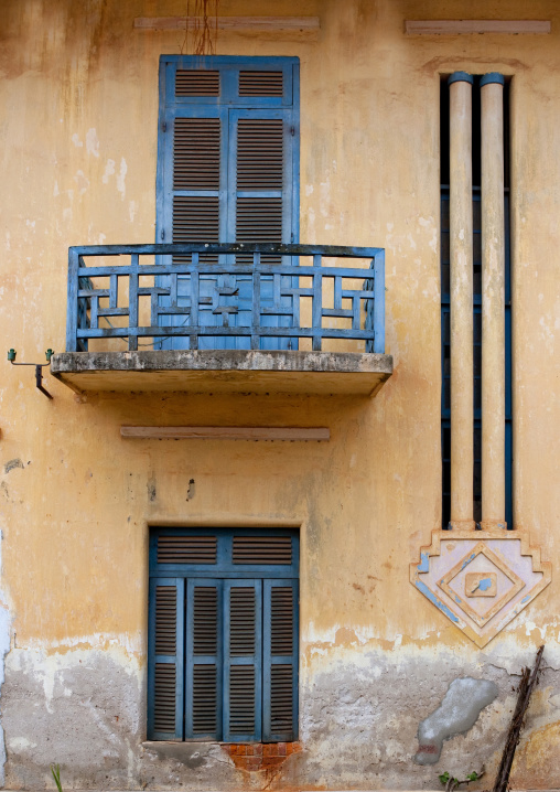 Old french colonial house, Thakhek, Laos