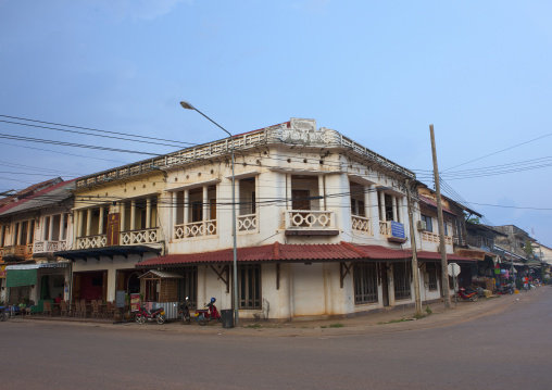 Old french colonial house, Thakhek, Laos