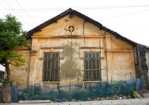 Old french colonial house, Thakhek, Laos