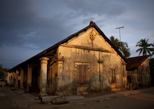 Old french colonial house, Thakhek, Laos