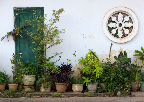 Old french colonial house, Savannakhet, Laos