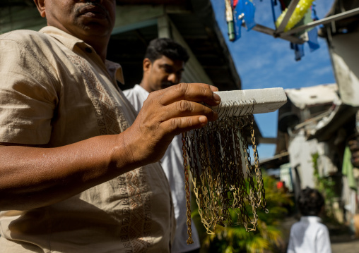 Hooks Used To Pierce Hindu Devotees In Annual Thaipusam Religious Festival In Batu Caves, Southeast Asia, Kuala Lumpur, Malaysia