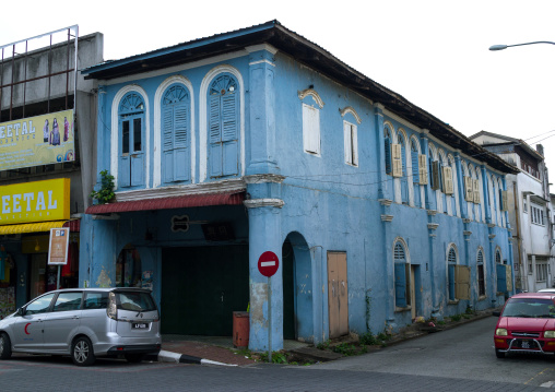 Chinese Shop House In The Unesco World Heritage Zone, Perak State, Ipoh, Malaysia