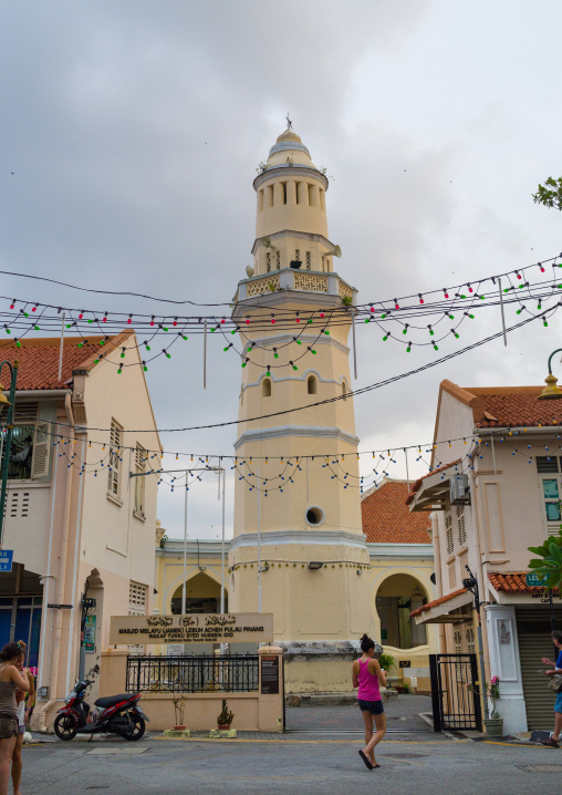 Acheen Street Malay Mosque, Penang Island, George Town, Malaysia