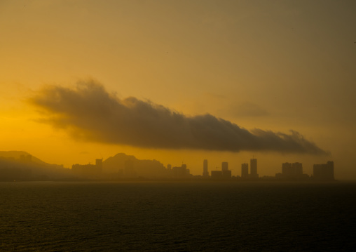 Big Cloud Over The City, Penang Island, George Town, Malaysia