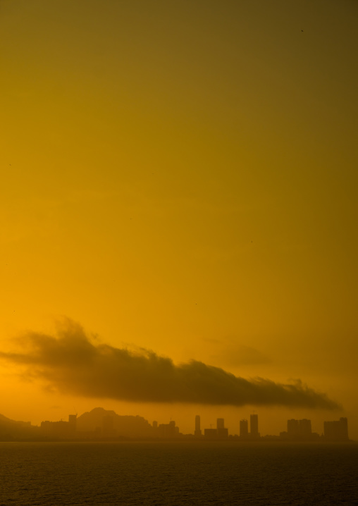 Big Cloud Over The City, Penang Island, George Town, Malaysia