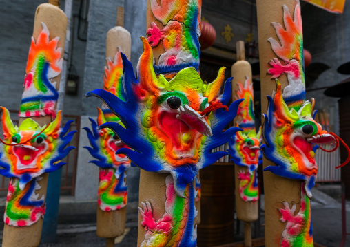 Giant Incense Sticks In A Temple, Penang Island, George Town, Malaysia