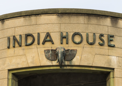 Old India House Building In The Unesco World Heritage Zone, Penang Island, George Town, Malaysia