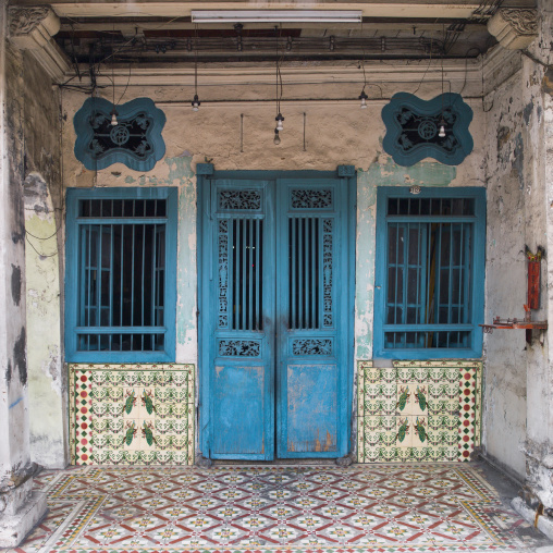 Old Colonial House, George Town, Penang, Malaysia