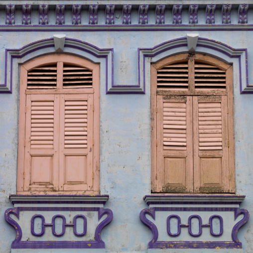 Old Colonial Window, Malacca, Malaysia