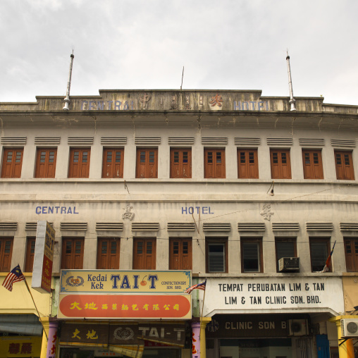 Old Colonial Central Hotel, Malacca, Malaysia