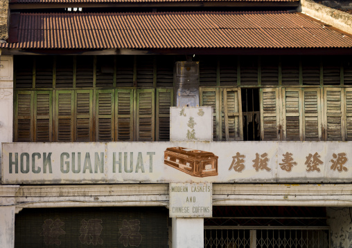 Old Colonial Window, George Town, Penang, Malaysia