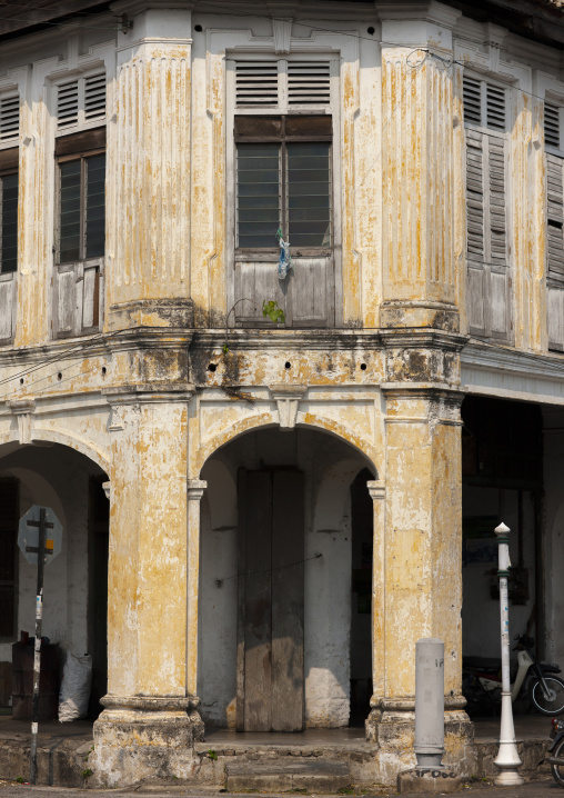 Old Colonial Building, George Town, Penang, Malaysia