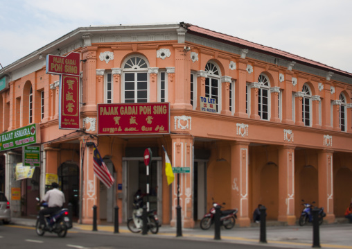 Old Colonial Building, George Town, Penang, Malaysia