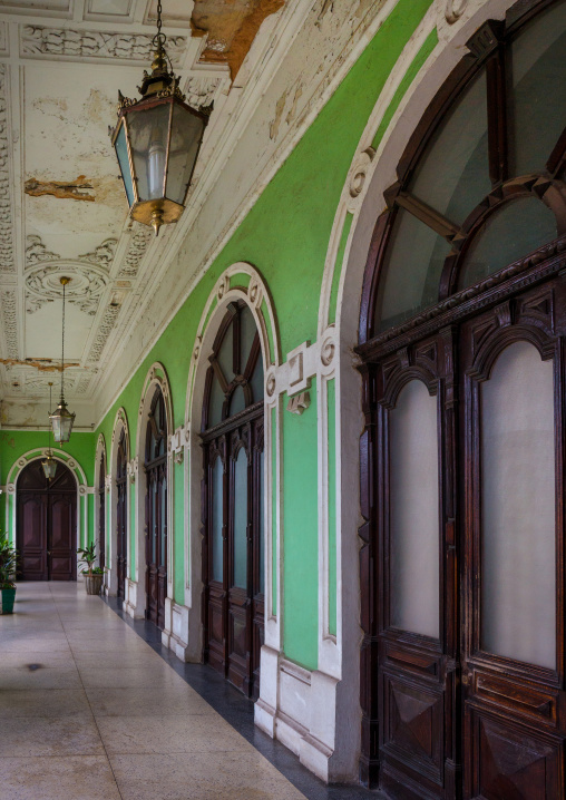 Architectural Detail Of Central Train Station, Maputo, Maputo City, Mozambique