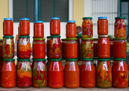 Piri Piri Chilly Sold At Mercado Central, Maputo, Maputo City, Mozambique