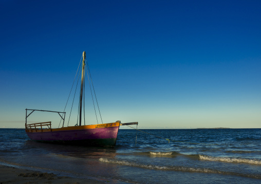 Dhow On The Beach, Vilanculos, Inhambane province, Mozambique