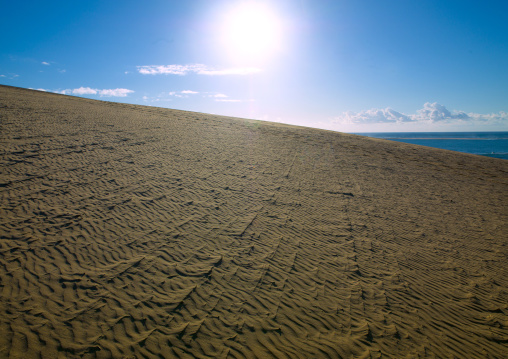 Sand Dune In Bazaruto National Park, Vilanculos, Inhambane Province, Mozambique