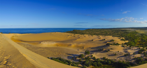 Sand Dune In Bazaruto National Park, Vilanculos, Inhambane Province, Mozambique