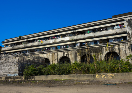 Grande Hotel Slum, Beira, Sofala Province, Mozambique