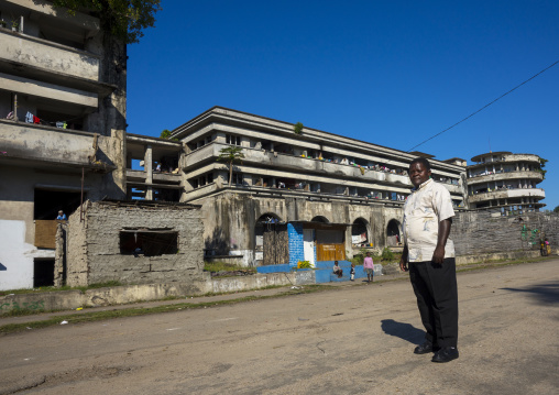 Chief In The Grande Hotel Slum, Beira, Sofala Province, Mozambique