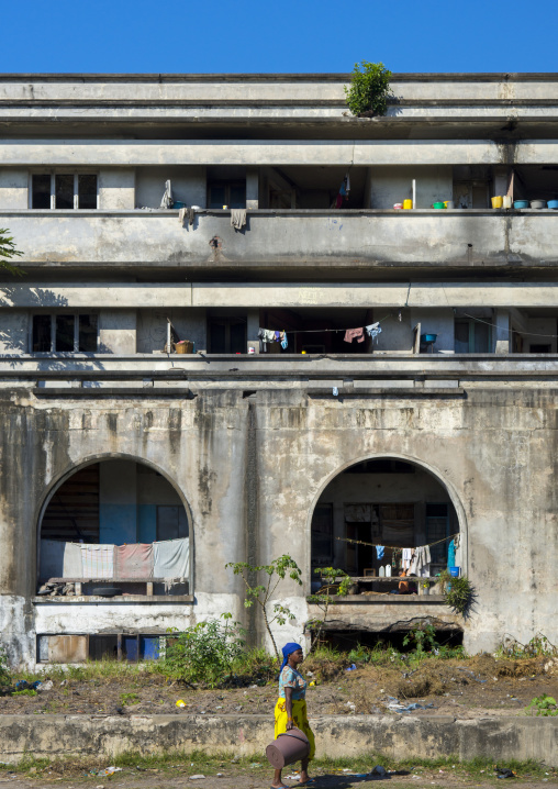 Grande Hotel Slum, Beira, Sofala Province, Mozambique