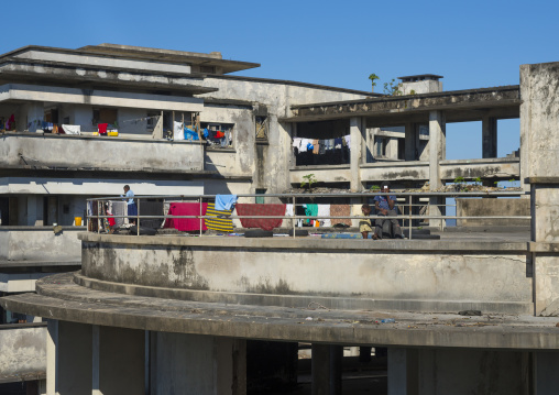 Grande Hotel Slum, Beira, Sofala Province, Mozambique