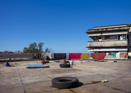 Grande Hotel Slum, Beira, Sofala Province, Mozambique