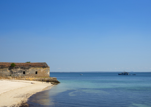 Beach At The Naval Club, Ilha de Mocambique, Nampula Province, Mozambique