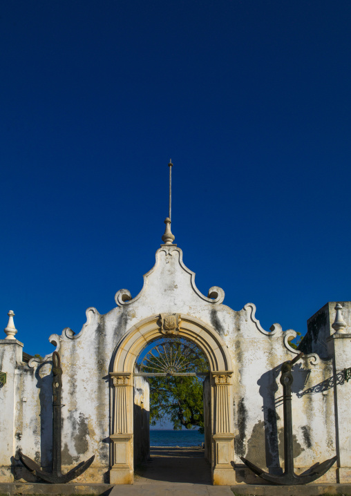 Old Naval Academy In Stone Town, Ilha de Mocambique, Nampula Province, Mozambique