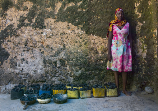 People Living Inside An Old Portuguese Colonial Building, Ilha de Mocambique, Nampula Province, Mozambique